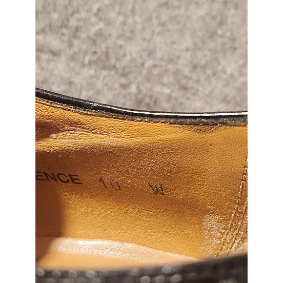 Mezlan Florence Shoes Mens Size 10 W Black Leather Cap Toe Dress Oxford Spain‎ main image 9